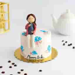 Customized Mom To Be Cake