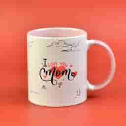 Love You Mom Custom Mug