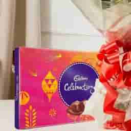 Elegant Red with Sweet Celebration