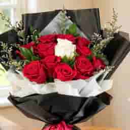 Crimson Rose with Rich Ferrero Rocher 