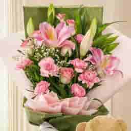 Blushing Pink Floral Arrangement