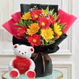 Romantic Gerbera Proposal Bouquet 