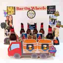 Bar on Wheels Hamper
