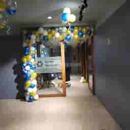 Balloon Decoration at Office