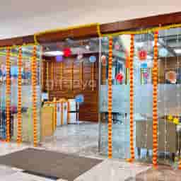 office Gate and Reception Diwali Decoration