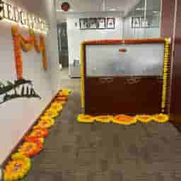 Corporate Office Decoration for Diwali