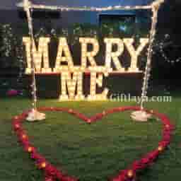 Outdoor Proposal Decoration