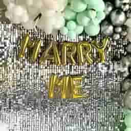 Sequins Proposal Decoration