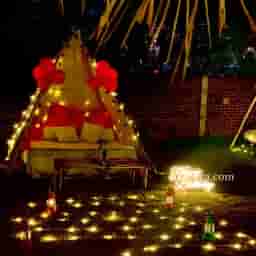 Propose with a Candle Light Dinner