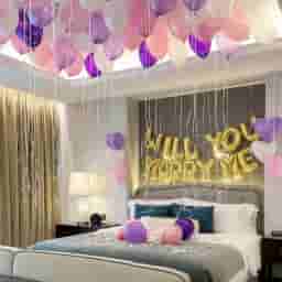 Proposal Balloon Decoration at Home