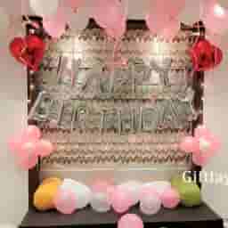 Pink Balloon Decoration
