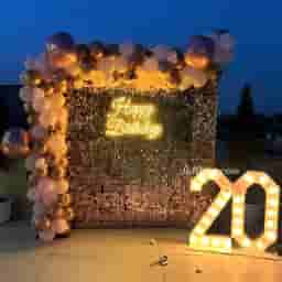 20th Birthday Decoration