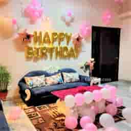 Pink and White Decoration