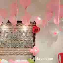 Pink Balloon Decoration