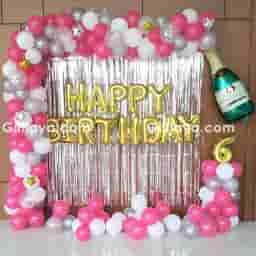 Champagne Bottle Decoration