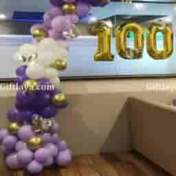 100k Celebration Decoration