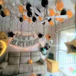 Happy Birthday Hall Decoration