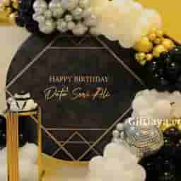 Custom Backdrop Decoration