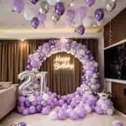 21st Birthday Celebration Decor
