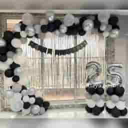 Happy Birthday Balloons Arch