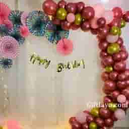 Chrome Birthday Decoration