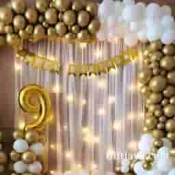 Birthday Backdrop Decoration