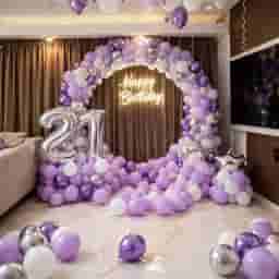 21st Birthday Celebration Decor