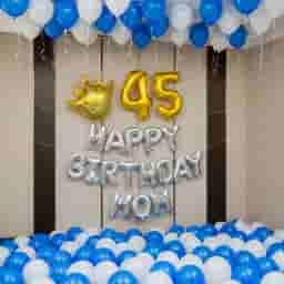 45th Birthday Decor for Mom