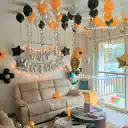 Happy Birthday Hall Decoration