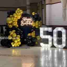 Premium 50th Birthday Decoration