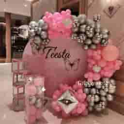 Pink and Silver Theme
