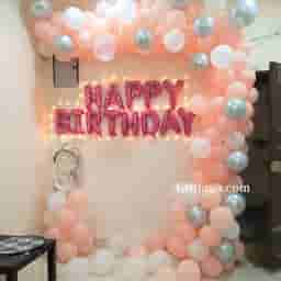 Birthday Balloon Arch
