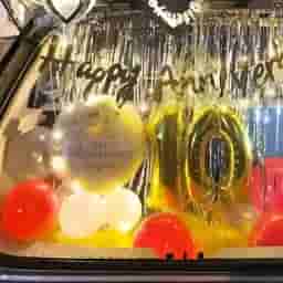 Anniversary Car Decor