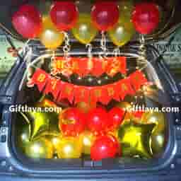 Birthday Car Boot Decoration