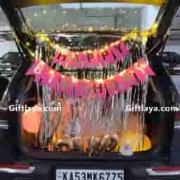 Birthday Car Decoration