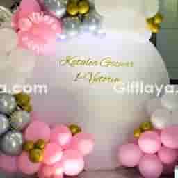 1st Birthday Balloon Decoration