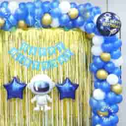 Astronaut Theme Birthday Decoration