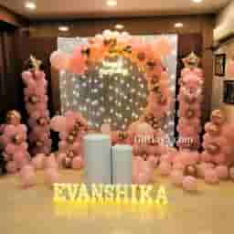 Pink Theme Birthday Decoration for Girl