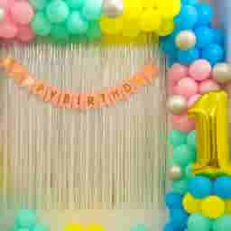 First Birthday Setup