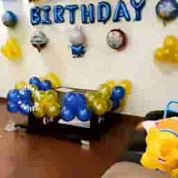 Peppa Pig Birthday Hall Decoration
