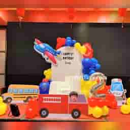 Aeroplane Theme Stage Decoration
