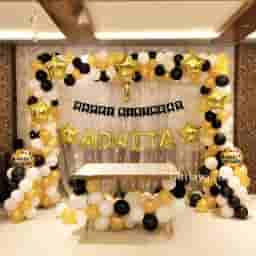 Balloons Birthday Stage Decoration