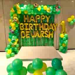 Jungle Theme Hall Decoration