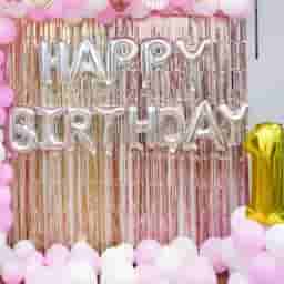 Simple Balloon Arch Decor