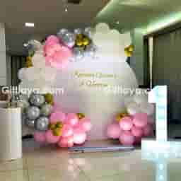 1st Birthday Balloon Decoration