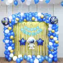 Astronaut Theme Birthday Decoration