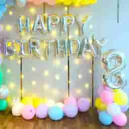 Moon Birthday Theme Decoration