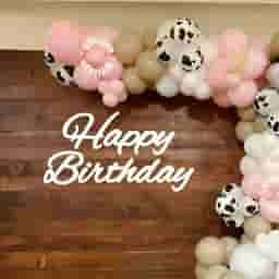 Moomoo Theme Birthday Decoration