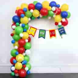Simple Six Months Birthday Decoration