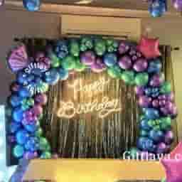 Mermaid Birthday Theme Decoration